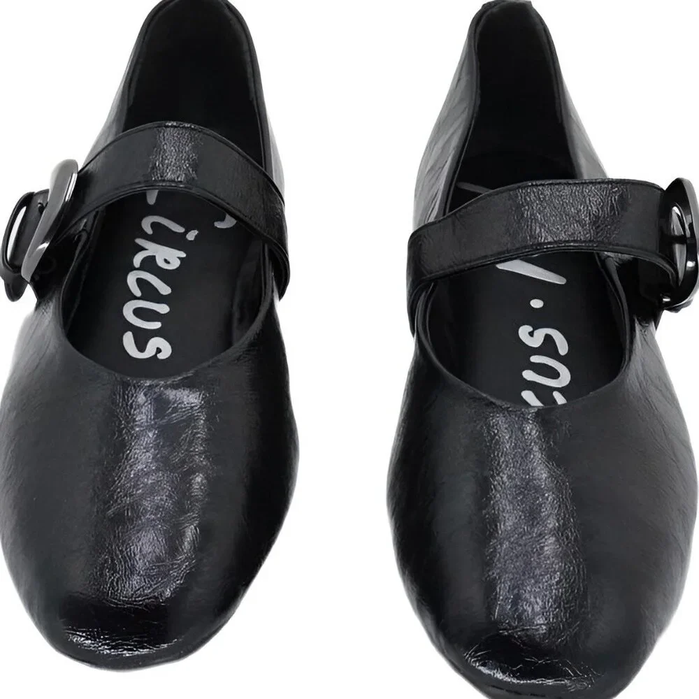 Circus by Sam Edelman Black Patent Mary Jane Flats